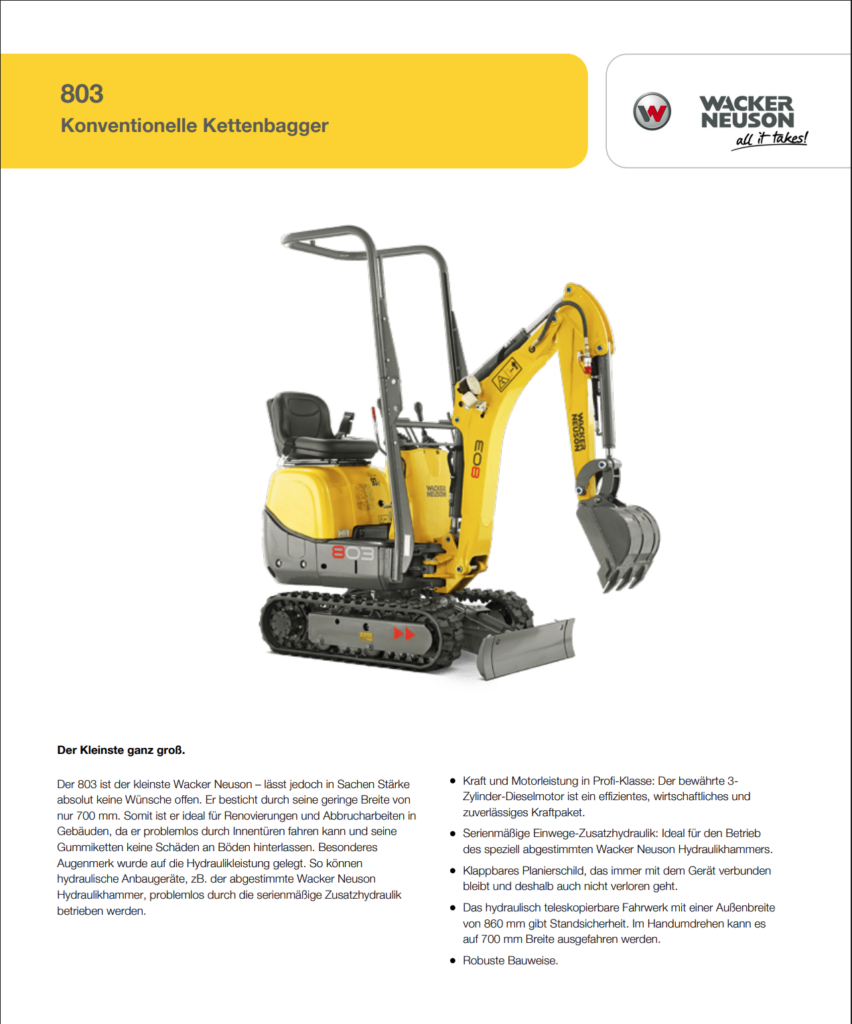 Wacker Neuson 8203